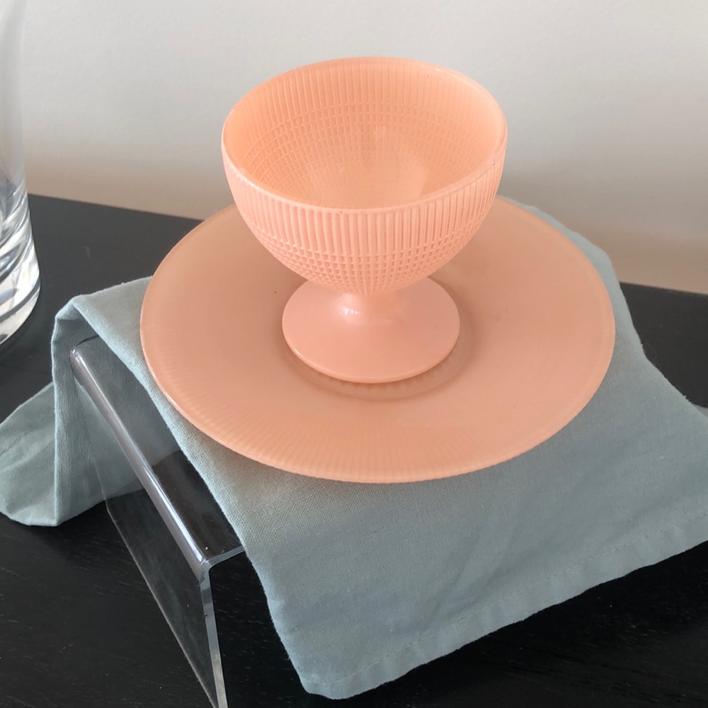 Vintage Dessert Dish
